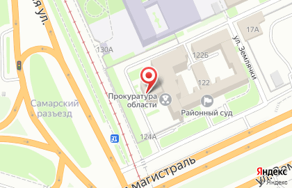 Прокуратура Волгоградской области на Исторической улице на карте