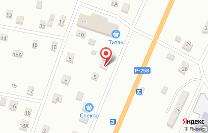Спектр на карте