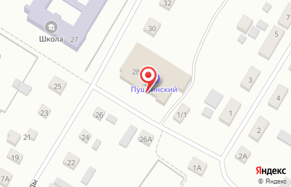 Спортивно-оздоровительный центр Пушкинский на улице 40 лет Победы на карте