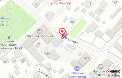 Бухгалтерская фирма Альбиона на Октябрьской улице на карте
