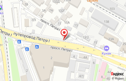 Автомастерская в Ленинском районе на карте