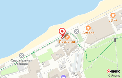 Кафе Променад на карте