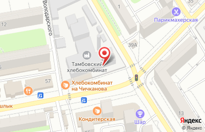 Профсоюзный комитет на улице Володарского на карте