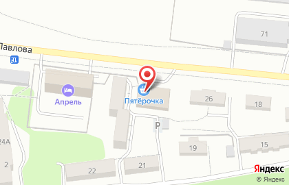 Почтовое отделение №22 на улице Академика Павлова на карте