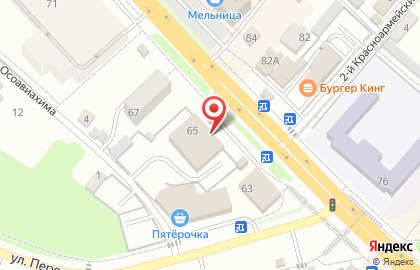 Райффайзенбанк в Брянске на карте