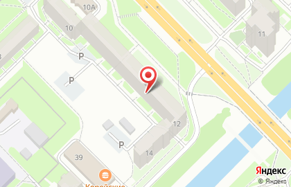 Строительная компания КБ в Центральном районе на карте