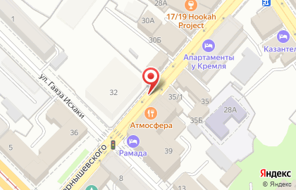 Сенатор на улице Чернышевского на карте