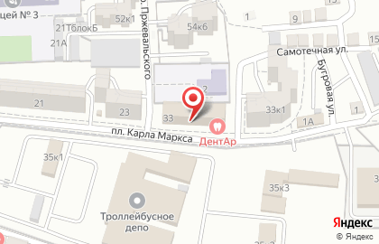Парикмахерская на улице Карла Маркса на карте