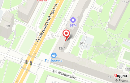 Райффайзенбанк в Калининском районе на карте