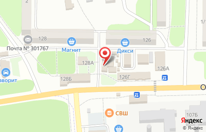 Пивной бар в Туле на карте