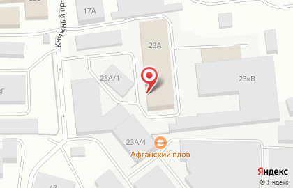 Буфет Сытый клерк в Железнодорожном районе на карте