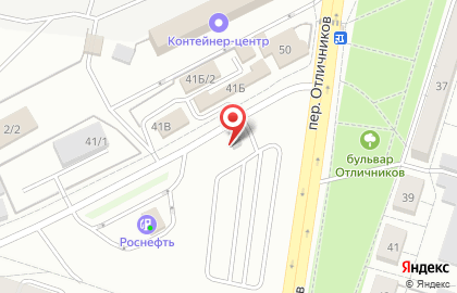 Автостоянка в Воронеже на карте