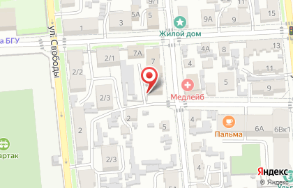 Уголовно-исполнительная инспекция, Октябрьский район на карте