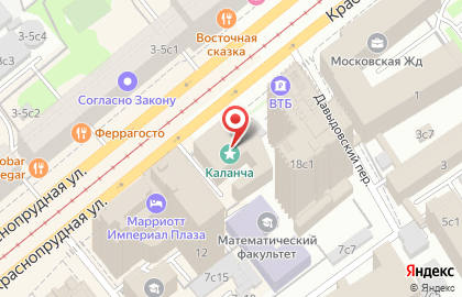 Служба заказа легкового транспорта Такси Дешево в Красносельском районе на карте