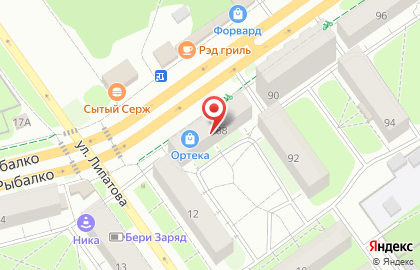 Ортопедический салон ОРТЕКА на улице Маршала Рыбалко, 88 на карте