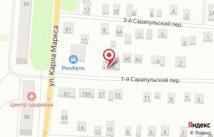 Магазин кондитерских изделий Чайный домик на карте