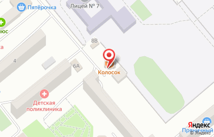 Фирменный магазин Колосок на улице Ванеева на карте