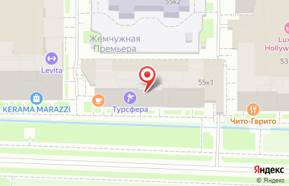 Жемчужина, г. Санкт-Петербург на карте