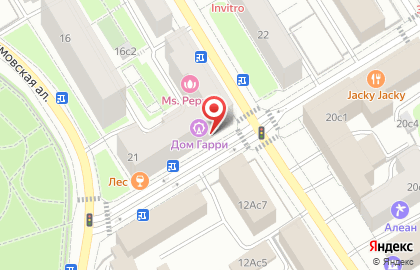 Магазин овощей и фруктов в Москве на карте