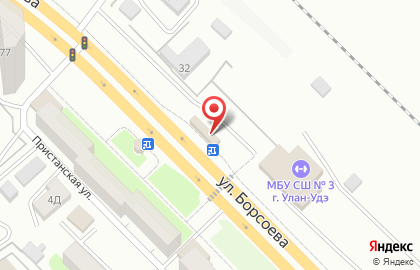 Салон цветов Крона в Советском районе на карте