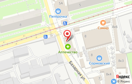 Фирменный магазин Алёнка в Сормовском районе на карте
