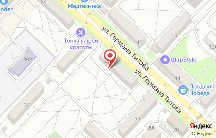 МАН в Краснооктябрьском районе на карте