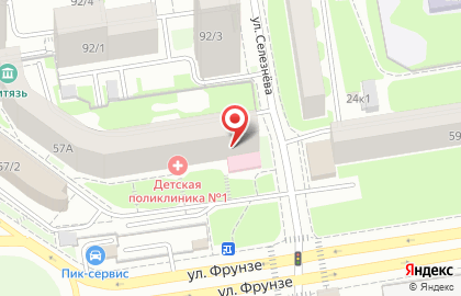 Офтальмологическая Клиника Эксимер, г. Новосибирск на карте
