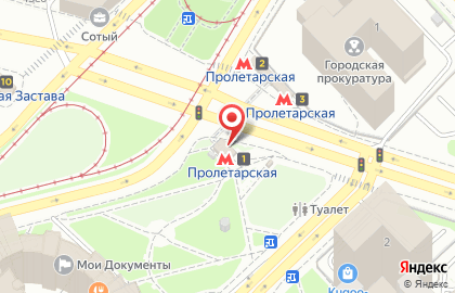 Билетная касса Ticketland на Воронцовской улице на карте