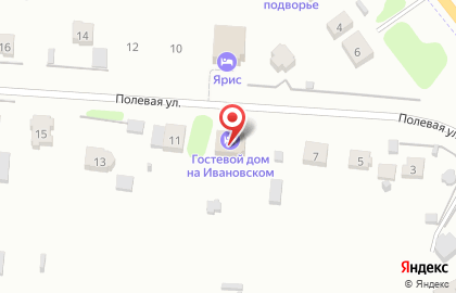 на Ивановском на карте