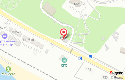 Гастрокомплекс Красная поляна на Курортном проспекте на карте