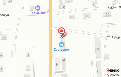 Автомойка самообслуживания на улице Пугачёва на карте