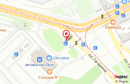 Фирменный магазин и киоск Желен на площади Гагарина на карте