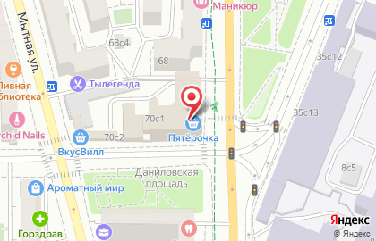 Выбор на Люсиновской улице на карте