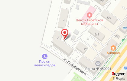Уфастройснаб на карте