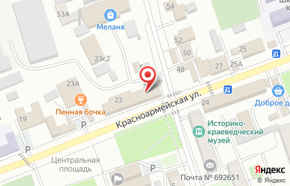 Магазин тканей во Владивостоке на карте