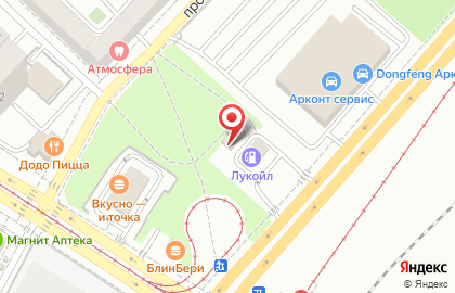 Автомойка КИТ-монолит в Краснооктябрьском районе на карте