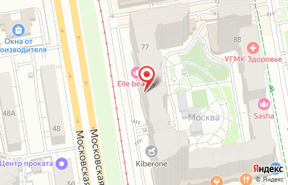 Салон мебели Экомебель на Московской улице на карте