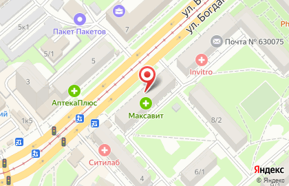 Агентство недвижимости Афина Паллада на улице Богдана Хмельницкого на карте