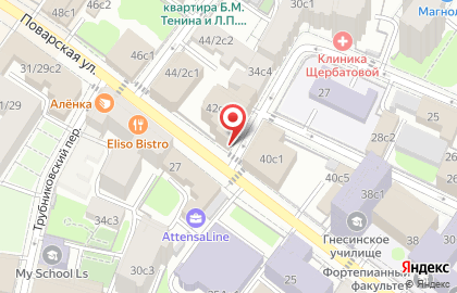 Посольство Афганистана в г. Москве на карте