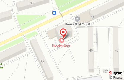 Стоматология Профи-Дент на улице Дзержинского на карте