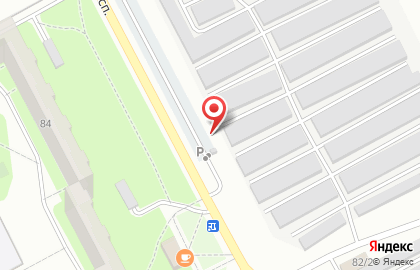 Автостоянка Альвис на карте