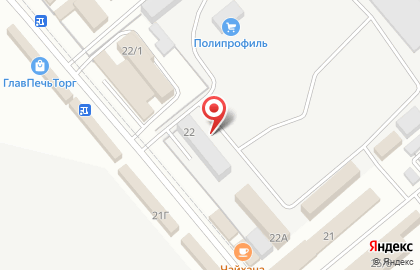 Арендная организация на карте