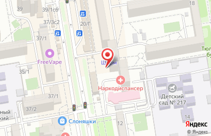 Интернет-магазин расходных материалов на улице имени Тюляева на карте