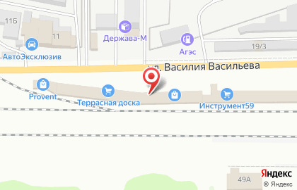 Магазин готовых окон на улице Василия Васильева на карте