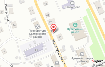 Мебельная компания Альянс Мебель на Молодёжной улице на карте