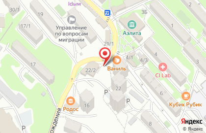 Лакомка Я на карте