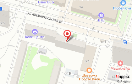 Табачный магазин в Москве на карте