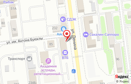 ЗАО Банкомат, Банк ВТБ 24 на улице Ленина 234 на карте