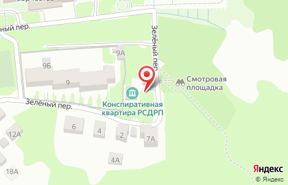 Конспиративная квартира симбирской группы РСДРП на карте