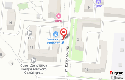 Магазин женской одежды и трикотажа на улице Садовое Кольцо на карте